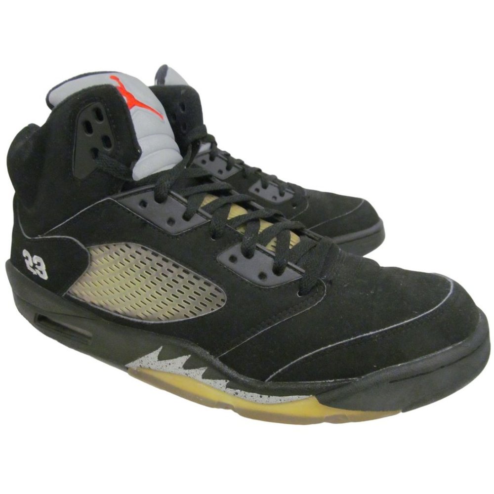 NIKE Air Jordan 5 w/Box 136027-004 Mens 2007 Retro Mid SNEAKERS / SHOES Sz 13